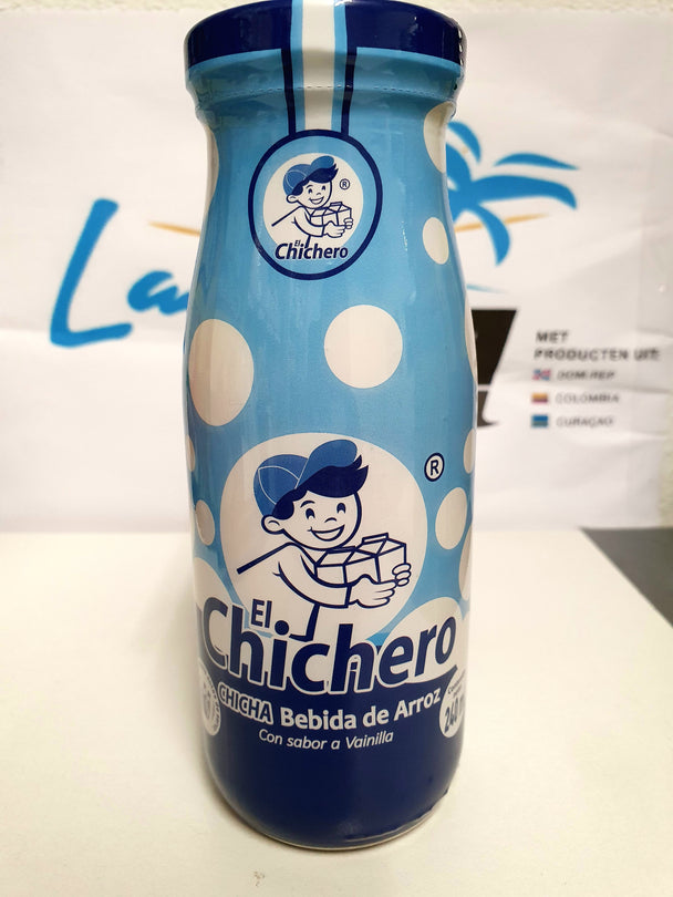El chichero.chicha bebida de arroz con sabor a vainilla (240ml) El chichero.chicha rijstdrank met vanillesmaak (240 ml)