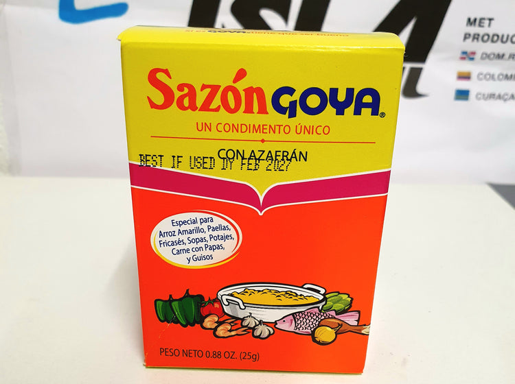 Sazon Goya con Azafrán(25g) /Sazon Goya van Saffraan (25g)