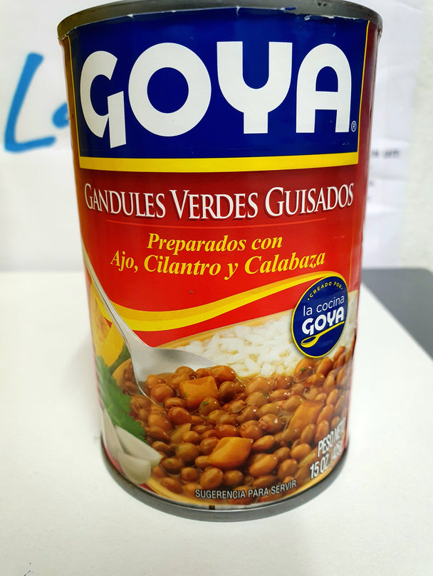 Goya Gandules Verdes Guisados (425g)/ Green Pigeon Peas in Sauce Prepared (425g)
