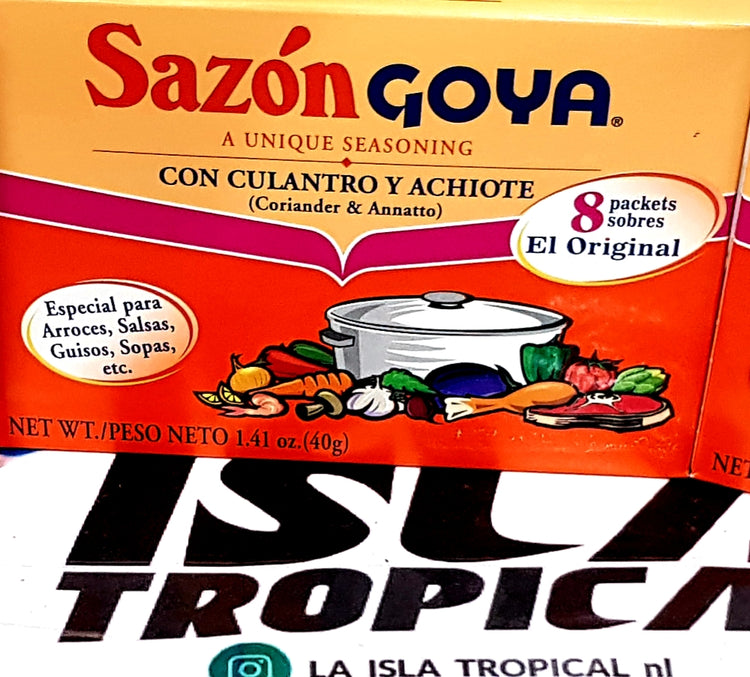 Sazón Goya con culantro y achiote (40g)