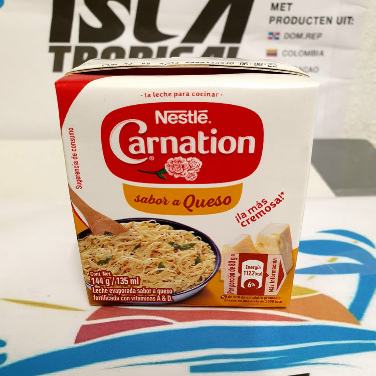 Nestlé Carnation sabor a queso 144gr. /Nestlé Carnation kaas smaak 144gr.