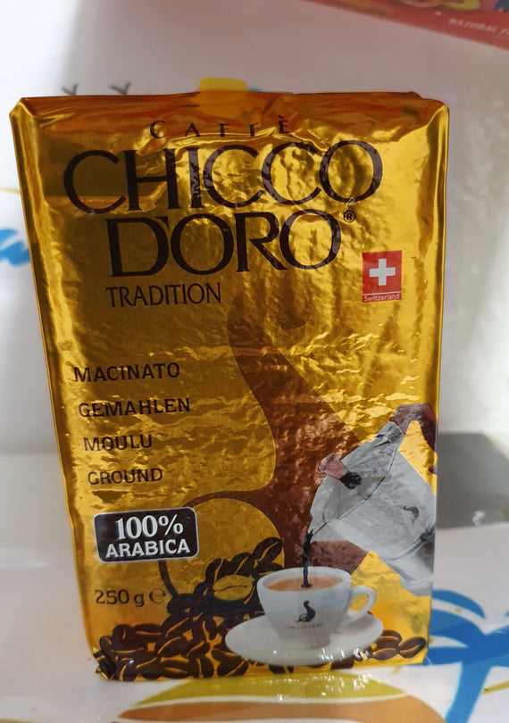 Café Chicco Doro (250gr) cafe #1en italia 100%Arabica