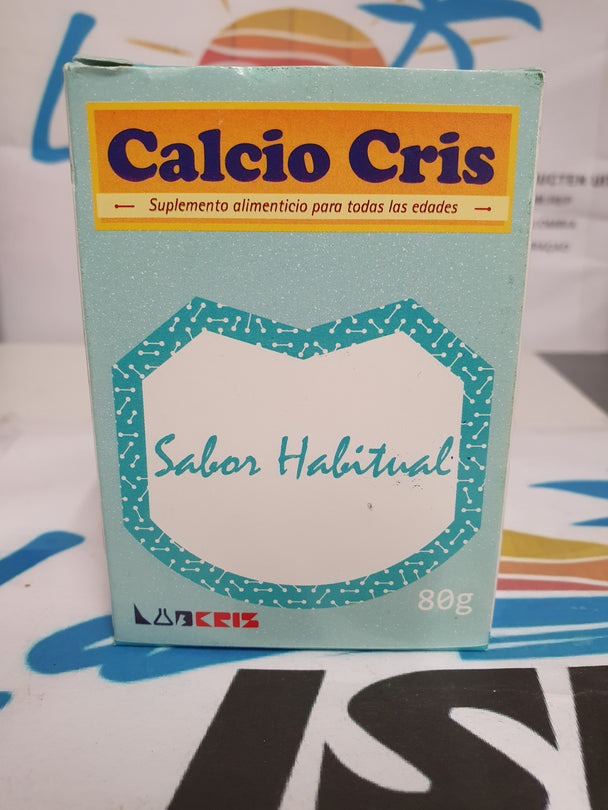 Calcio cris 80g granulado /calcium merk cris 80g korrels
