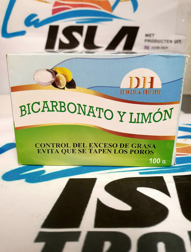 Jabon de bicarbonato y Limon (100g)