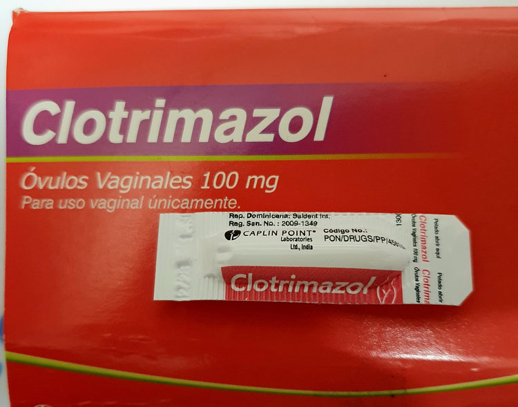 Vaginale Eitjes - Clotrimazol Ovulos // Óvulos vaginales 100mg por unidad.
Bestrijd irritatie & infecties in je intieme zone.
Verzorging na je menstruatie.
Gemakkelijk in te brengen.