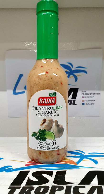Cilantro limón y ajo marinada marca badia (591.ml)