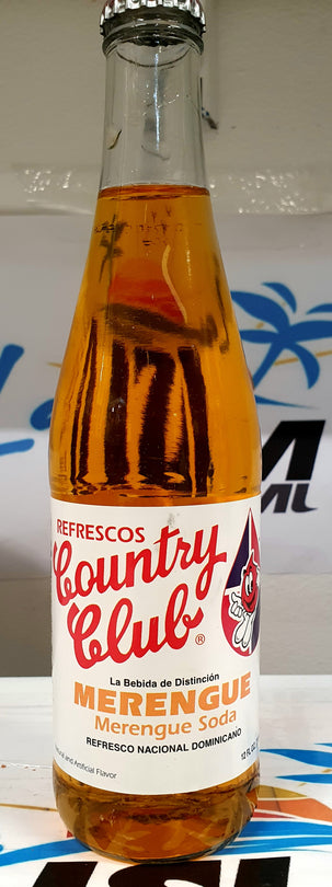 Refresco Country Club merengue clasico (355ml) origin Rep.Dominicana/ frisdrank uit dominicaanse rep. Country Club (355ml)
