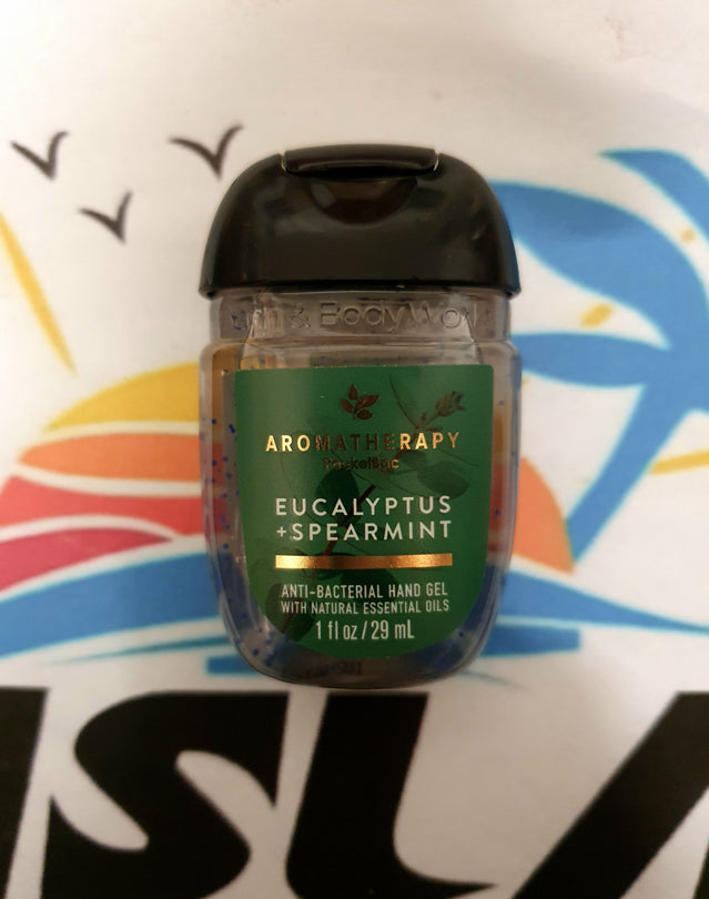 Hand gel van Eucalyptus +Spearmint (29ml) anti-bacterial