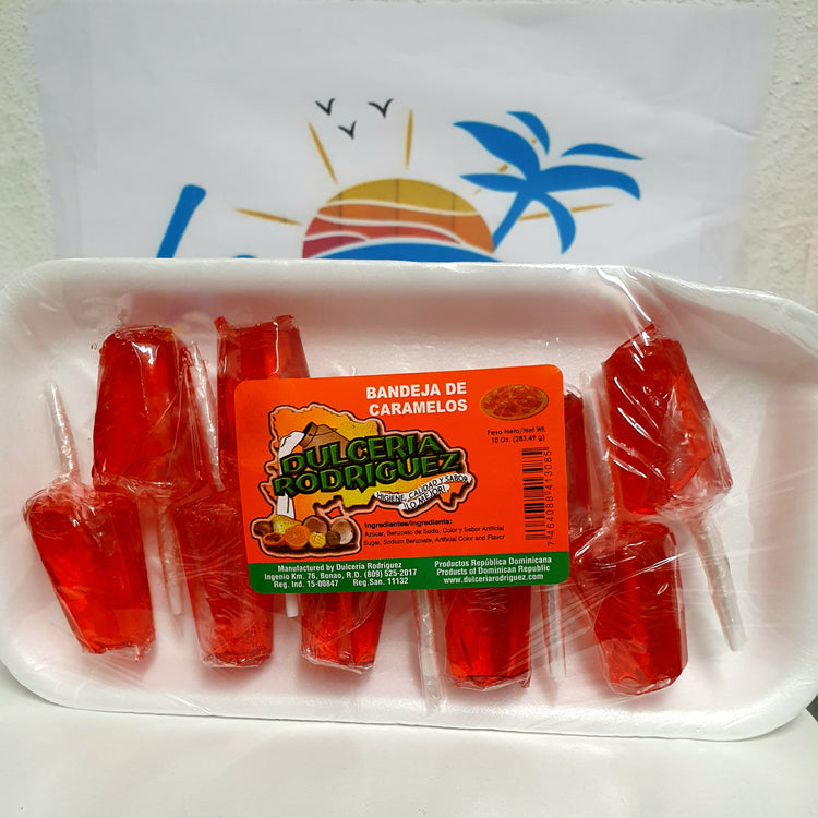 Dulceria Rodriguez Caramelos ( Pilone- 10 units ) Net.Wt 10 oz
/Dulceria Rodriguez Caramels (Pilone- 10 eenheden) Nettogewicht 10 oz