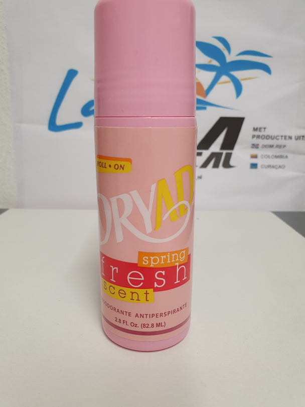 Desodorante roll-on 100%dominicano ROLL-ON DRYAD SPRING FRESH SCENT(82.8ML.)