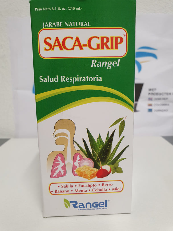 SACA-GRIP JARABE NATURAL (240ml) Natural Syrup saca-grip (240ml
