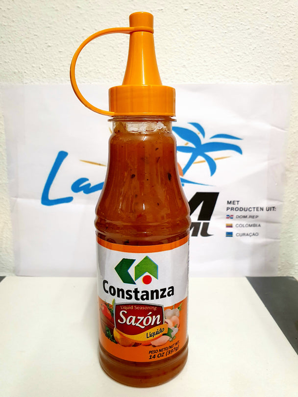 Sazon liquido Constanza (397g)100%dominicano /Constanza vloeibare kruiden (397g) 100% Dominicaanse rep.