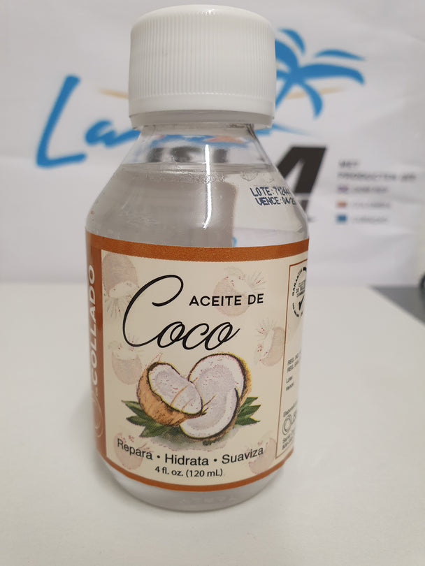 Aceite de coco 120ml./ Kokosnootolie120ml