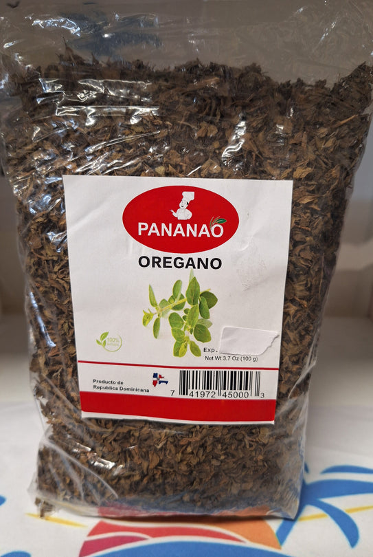 Oregano 100%dominicano marca 100gr