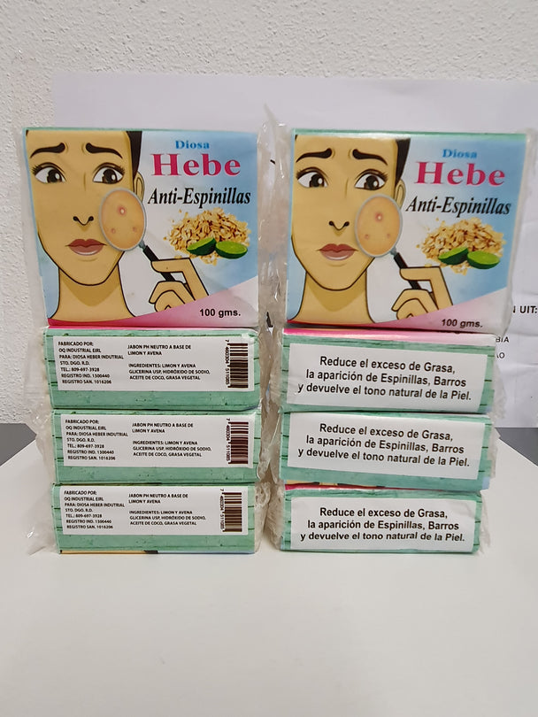 JABON HEBE ANTI-ESPINILLA /ZEEP (100gr.)👍