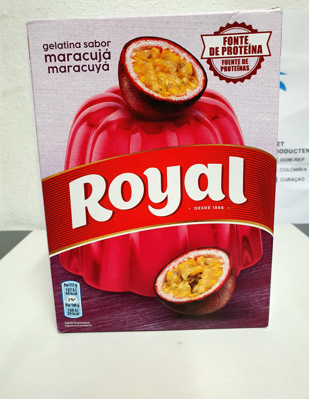 Gelatina Royal Sabor a Maracuya (111gr) Royal Passion Fruit Smaakgelei (111gr')