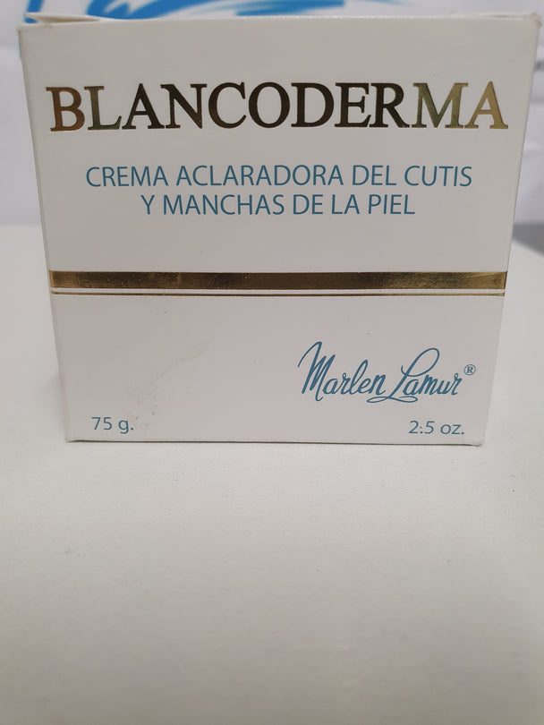 Blancoderma crema aclaradora del cutis y manchas de la piel.(75g)
Blancoderma verlichtende crème voor teint en huidoneffenheden (75g)