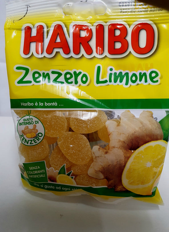 HARIBO Gember & Citroen 100g
HARIBO Gengibre y Limon. 100g