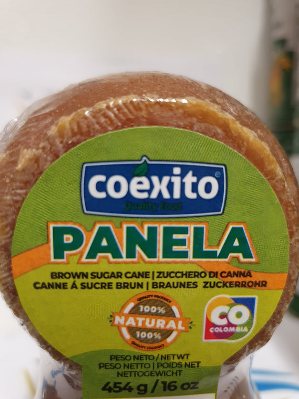 PANELA JUGO DE CAÑA DESHIDRATADA MARCA EL DORADO (454gr.)👍