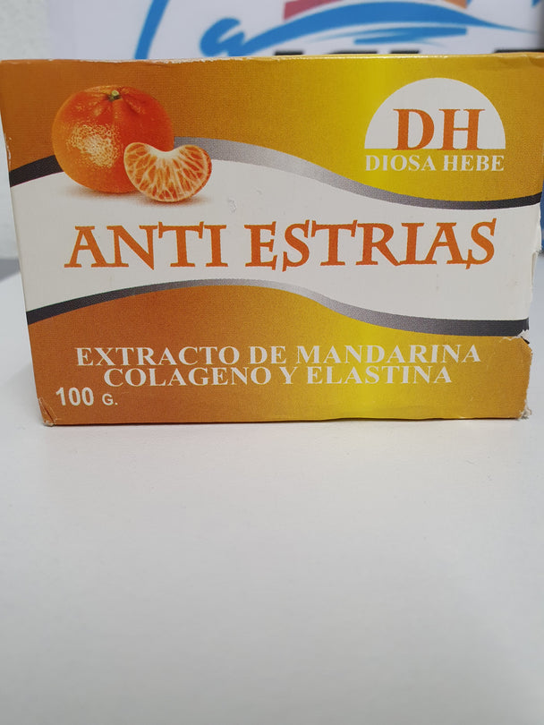 jabon anti estrias (100g)marca diosa hebe/Anti-striae zeep 100g-diosa Hebe