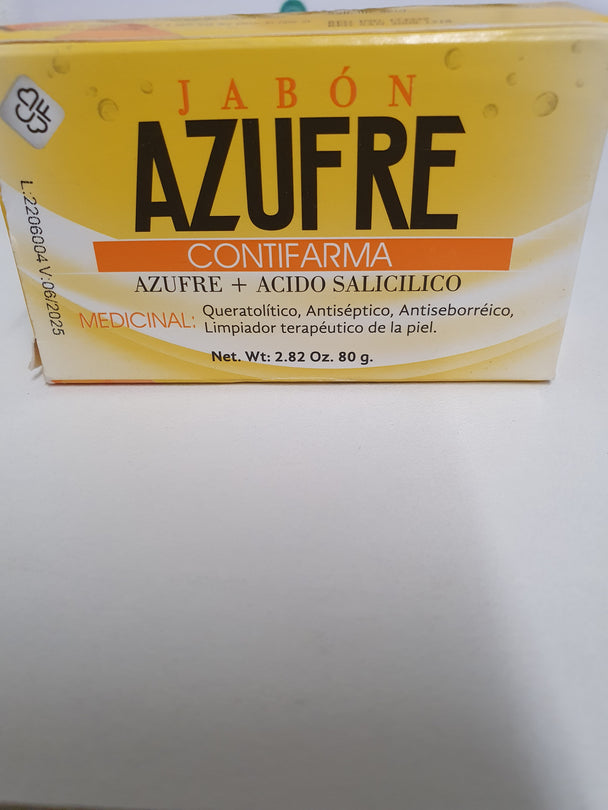 Jabon de azufre (80g) /zwavel zeep(80g)