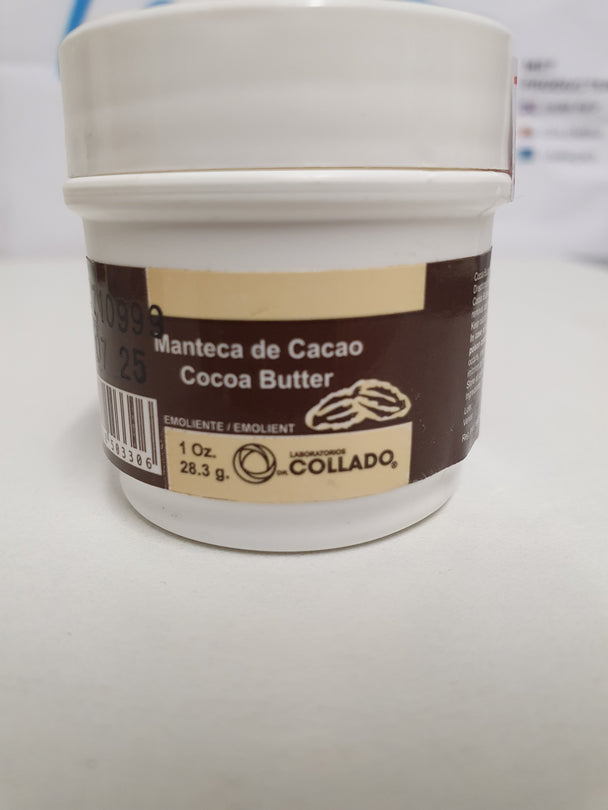 Manteca de cacao 100%dominicana (28.3g) /cacaoboter uit dominicaanse Rep (28.3g.)