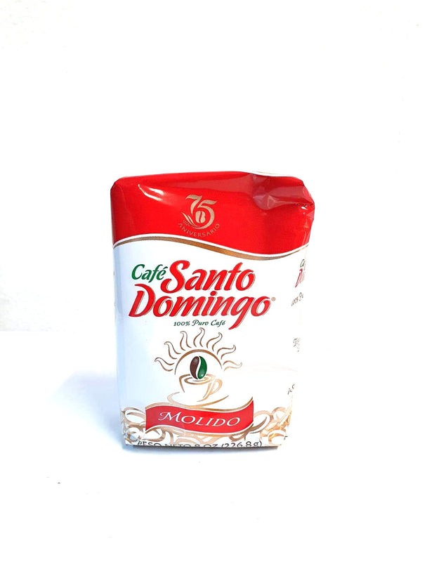 Cafe Santo Domingo 100% Dominicano Puro Cafe Molido 8 OZ ( 236.8gr )