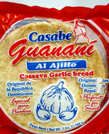 Casabe guanani (198g) /Cassava Garlic bread (198g)