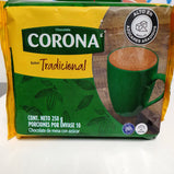 Chocolate corona  sabor tradicional (250g) Chocolade  merk Corona met traditionele smaak (250g)