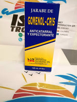 JARABE DE GOMENOL-CRIS anticatarral y expectorante 120ml (4Oz /GOMENOL-CRIS STROOP anti-catarrale en slijmoplossend 120ml (4Oz.