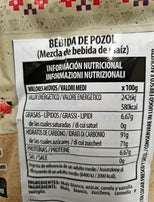 Pozol Drink /mezcla de vainilla,y canela y maiz producto de honduras.conocido en RD como mazoleche.340g
