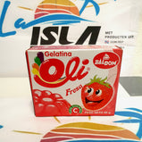 Gelatina fresa / strawberry jelly uit dominicaanse Rep merk baldom.