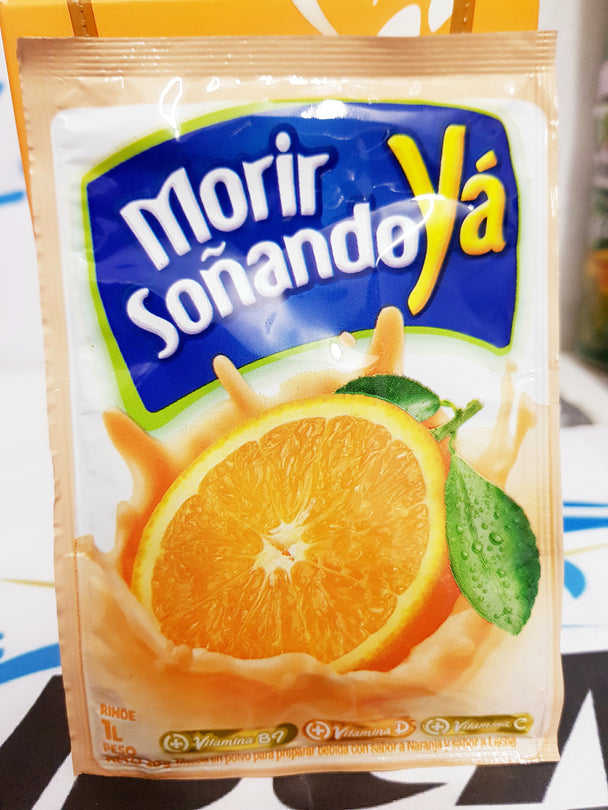 Morir Soñando ya (30gr) sabor a naranja y leche producten uit dominicaanse rep.