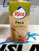 Jugo Rica de Pera  100%dominicano. (330ml)Pear juice (330ml)uit dominicaanse Rep.