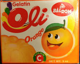 Gelatina oli dominicana Naranja Baldom (85gr) orange