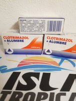 Jabon Clotrimazol y Alumbre 100%dominicano (80g) zeep met clotrimazol en alumbre (80g)uit dominicaanse rep.