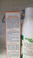 Locion de Ajo capilar Anticaida producto natural Locion Set +shampoo(locion 120ml)+shampoo (240ml) // Knoflooklotion tegen haaruitval,natuurlijk product Set van lotion (120ml) +shampoo (240ml) uit dominicaanse rep.