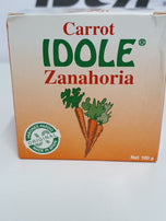 Jabon de zanahoria (100g.)
Wortelzeep (100g.) Savon idole carotte /