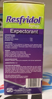 RESFRIDOL JARABE uit dominicaanse Rep (120ML) /RESFRIDOL  hoest siroop (120ml)