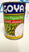 Goya Gandules Verdes con coco/ Green Pigeon Peas with coconut ( 439gr.)👍