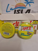 Crema Deodorante deporte sin fragancia 100% dominicano (20gr ) /Deodorante en cream uit dominicaanse Rep. (20gr)