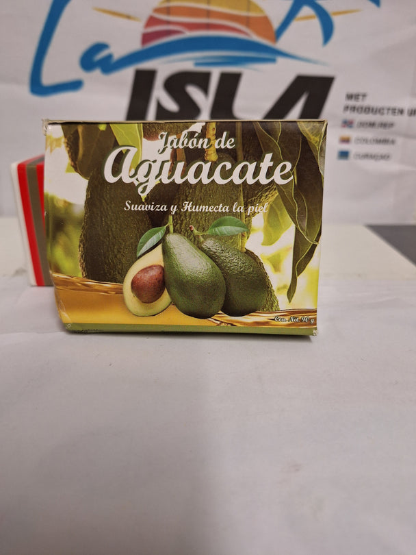 Jabon de aguacate 100%dominicano (90gr) / avocado zeep uit dominicaanse Rep. (90gr)