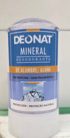 Deonat mineral desodorante de alumbre (60gr.)Deodorants van alumre (60gr.)
