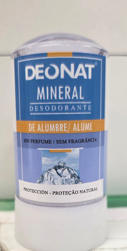 Deonat mineral desodorante de alumbre (60gr.)Deodorants van alumre (60gr.)