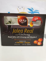 JALEA real con Ginseng y vitamina C(100ml)/
ROYAL JELLY met Ginseng en vitamine C(100 ml)