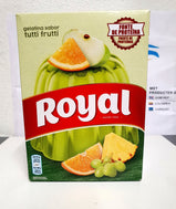 Gelatina Royal con sabor a tutti frutti (111gr.) gelatine merk Royal met tutti frutti smaak (111gr.)