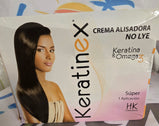 Keratinex Crema alisadora 100%dominicana 1 kit regular