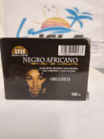 Jabon organico negro Afric. (100gr) organic zeep uit dominicaanse Rep.