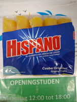 HISPANO JABON DE CUABA BARRAS 5x160gr /LAUNDRY SOAP BARS 5x160gr -(800gr)