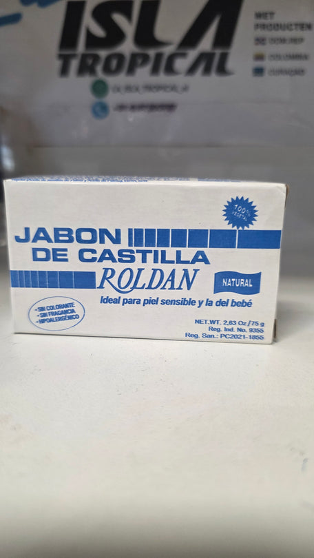 Jabon de Castilla natural (75gr)//castile zeep (75gr)